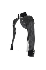 Black Tassels Swallow Tailed Men's Gothic Jacket - Product - 10