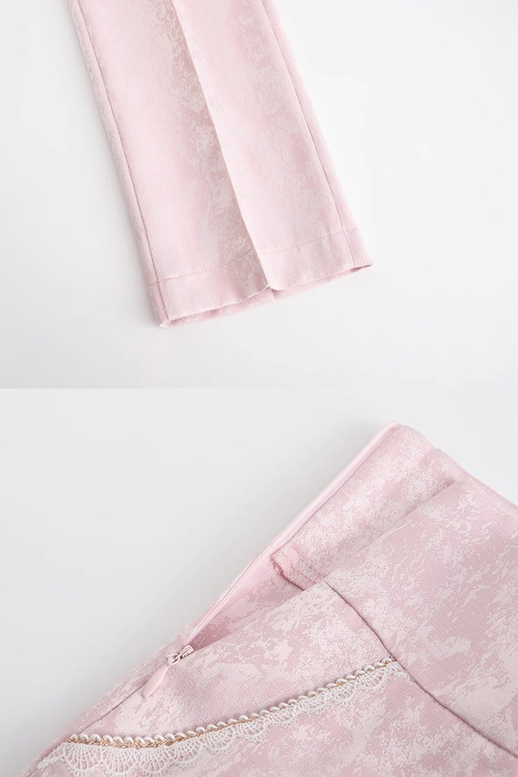 Pink Glass Castle Elegant Handsome Prince Ouji Fashion Lolita Pants - Product - 6