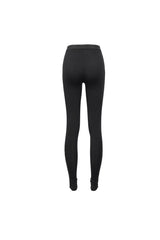 Black/Red Printed Decoration Tie Rope Elasticity Women's Gothic Leggings - Product - 9