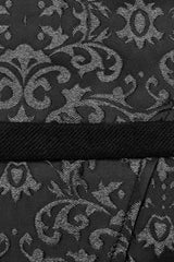 Men's V Collar Sleeveless Print Luxury Gem Four Button Stitching Gothic Vest 2 Colors - Product - 13