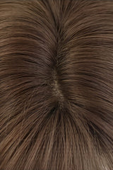 Chestnut Brown Refined Side-Swept Bangs Layered Sweet Lolita Short Bob Wig - Product - 5