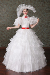 Court Style High Waisted Multi-Layer Victorian Lolita Dress - Product - 2