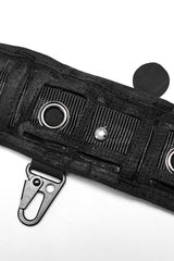 Black Doomsday Detachable Bag Men's Steampunk Buckles Belt - Product - 6