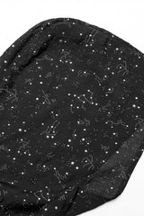 Star Print Hollow Hooded Women's Gothic Scarf 2 Colors - Product - 13