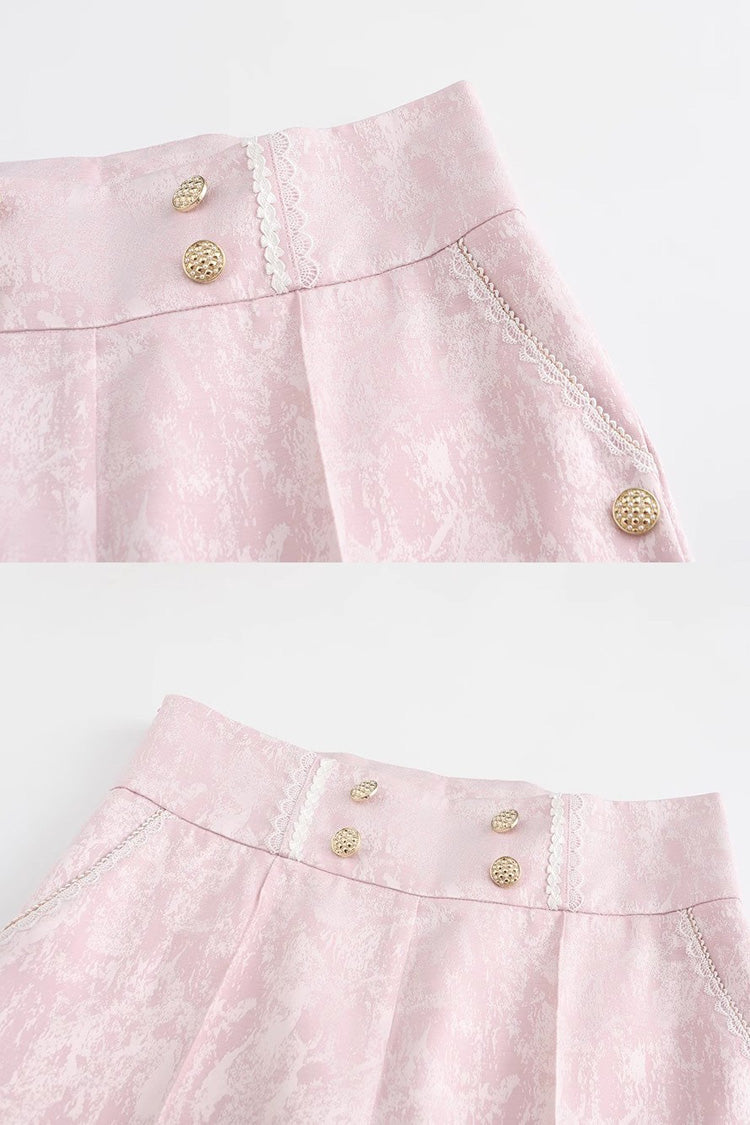 Pink Glass Castle Elegant Handsome Prince Ouji Fashion Lolita Pants - Product - 7