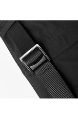 Black Clasp Belt Multi-Level Pocket Pit Ribbon Decoration High Waist Women's Punk Shorts - Product - 7