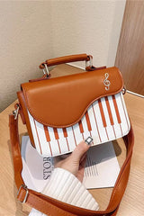 Piano Notes Embroidery Sweet Classic Lolita Shoulder Bag 3 Colors - Product - 6