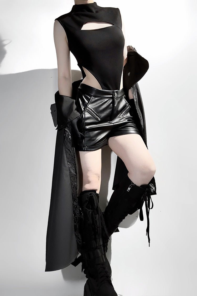 Black [Black Sheep Research Society] Gothic Prince Handsome Ouji Lolita Shorts Set - Product - 4