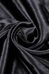 Black Sleeveless Lace Lace-Up Women's Gothic Maxi Rose Slip Dress - Product - 19