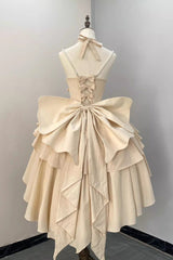 Ivory Hanayome Hollow Bowknot Sweet Princess Lolita Jsk Dress - Product - 4