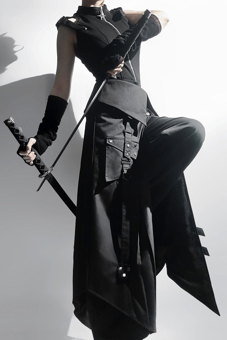 Black  [Nightblade] Ouji Gothic Vintage Prince Cool Lolita Pants (Pants Only) - Product - 13