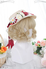 Yellow Curly Women's Sweet Lolita Wigs - Product - 2