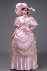 European Style Long Sleeves Multi-layer Ruffle Classic Elegant Princess Victorian Dress 3 Colors - Product - 6