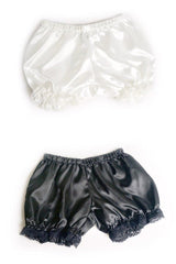 Sweet Ruffle Lace Anti-Exposure Safety Lolita Short Bloomers 2 Colors - Black - 1