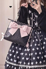 Bowknot Pearl Sweet Lolita Shoulder Bag 4 Colors - Product - 2