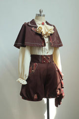 Queen Chess Game Ouji Fashion Military Cool Lolita Set 2 Colors - Product - 4