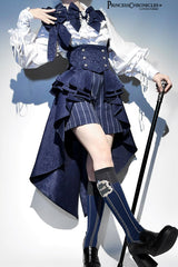 Blue Rabbit Theater Jacquard Version Sweet Prince Cool Ouji Lolita Girdle - Product - 13