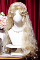 Golden [Barbie] Vintage Elegant Fluffy Wool Curl Lolita Wig - Product - 3