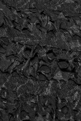 Black Irregular Hooded Ripped Men's Gothic Scarf - Product - 6