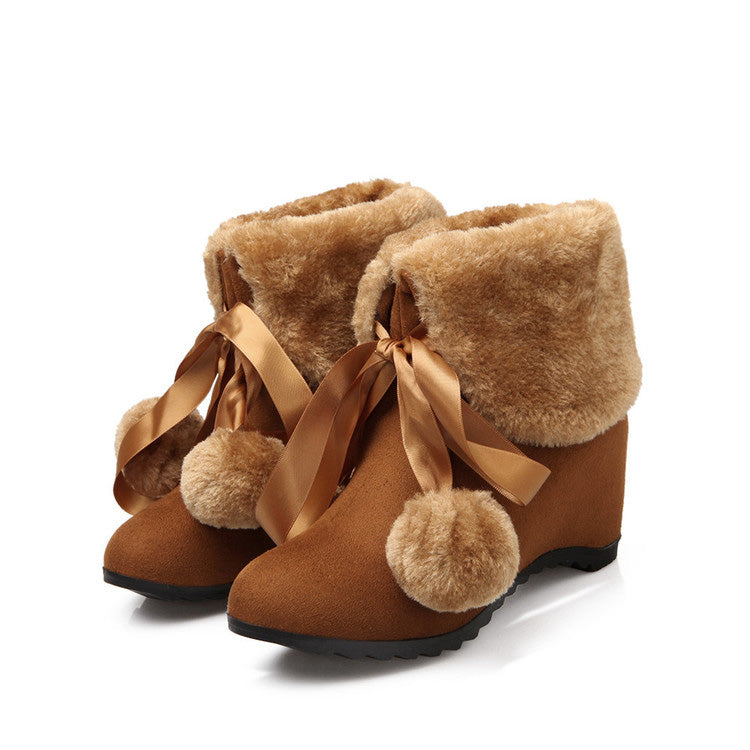 Cute Loli Furball Sweet Lolita Boots 3 Colors - Product - 8