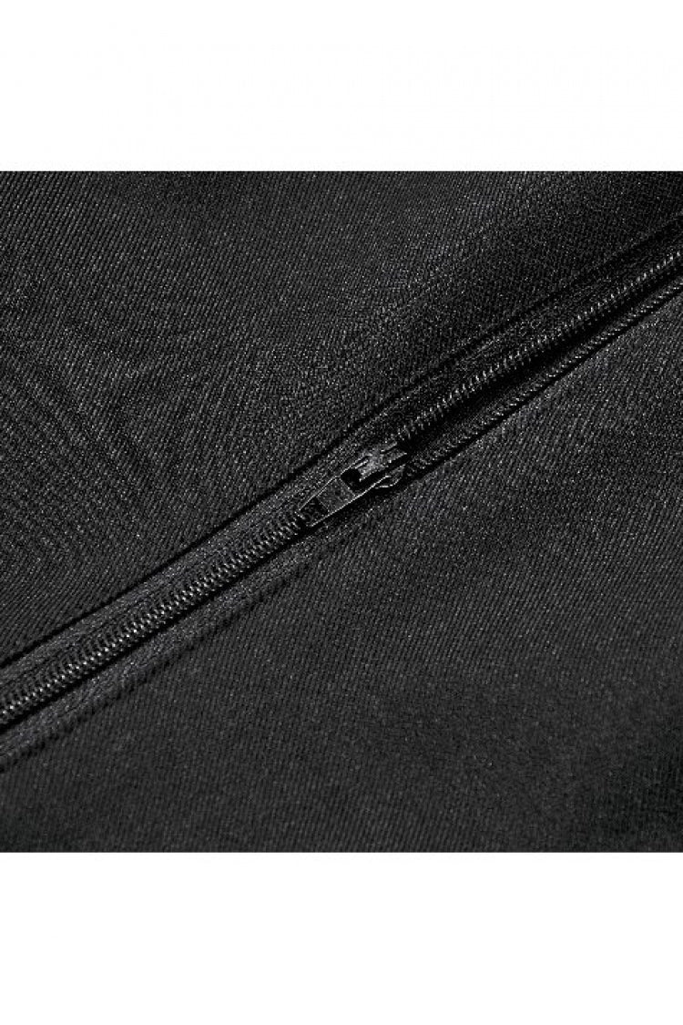 Black Cut-Out Ring Women's Punk Fitted Tank Top - Product - 17