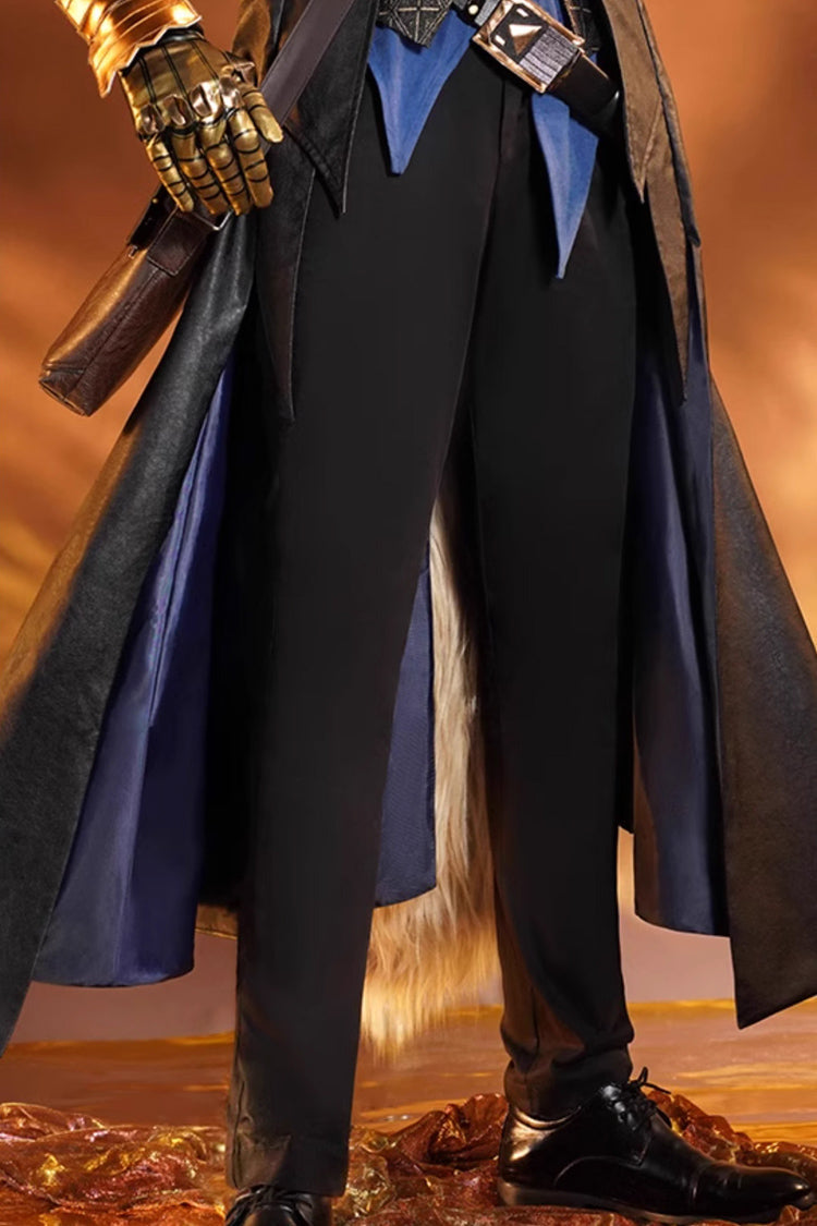 Black Arknights Anime Prince Handsome Ouji Lolita Set - Product - 5