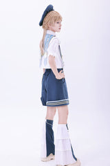 Blue [Messenger of Heaven] Ouji Prince Handsome Lolita Shorts - Product - 9
