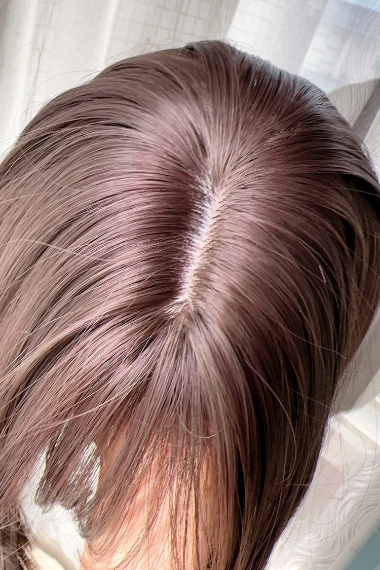 Sweet Lolita Stylish Girl Straight Short Bob Wig 2 Colors - Product - 4