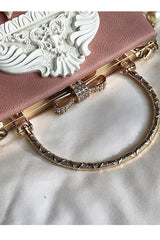 Rose Pearl Chain Retro Gothic Lolita Shoulder Bag - Product - 7