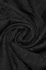 Black Sleeveless Strap Stitching Ripped Women's Punk Vest - Product - 7