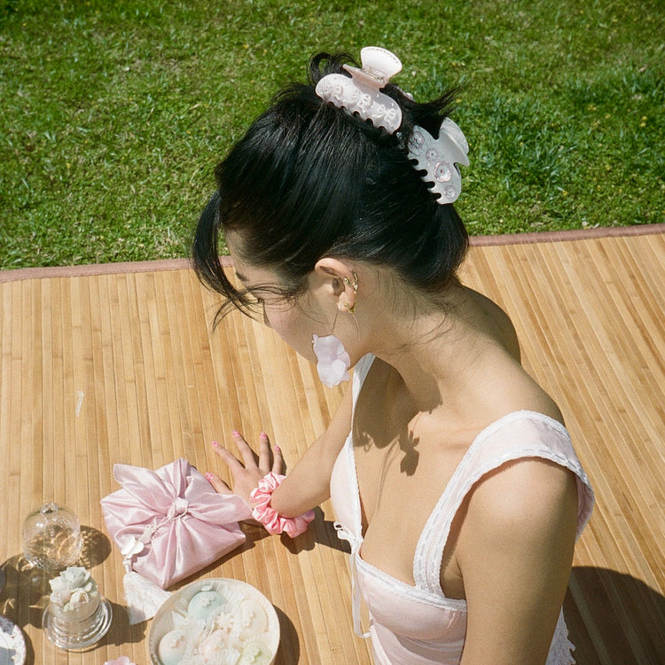Sweetheart Clip in Pink Pixie hairstyle