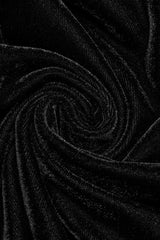 Black Halterneck Sleeveless Stitching Mesh Women's Gothic Dress - Product - 7