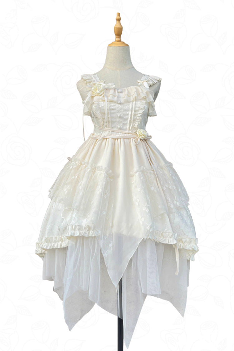Apricot Rose Luna and Dawn Sweet Lolita Jsk Dress - Product - 6