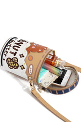 Multi-Color Embroidery Roaring Peanut Butter Sweet Lolita Bucket Bag - Product - 5