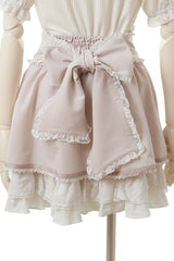 Pink Japanese High Waisted Multi-Layered Lace Sweet Jirai Kei Skirt - Product - 3