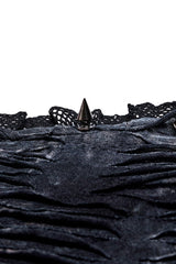 Sleeveless Ripped Womens Halterneck Gothic Corset 2 Colors - Product - 15