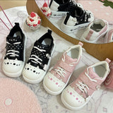 Cute Cat Decor Round-Toe Japanese Style Sweet Lolita Flat Shoes - Product - 4