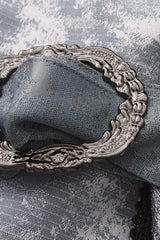 Grey [The Eternal Treasure Route] Sleeveless Vintage Elegant Prince Handsome Ouji Lolita Long Coat - Product - 8