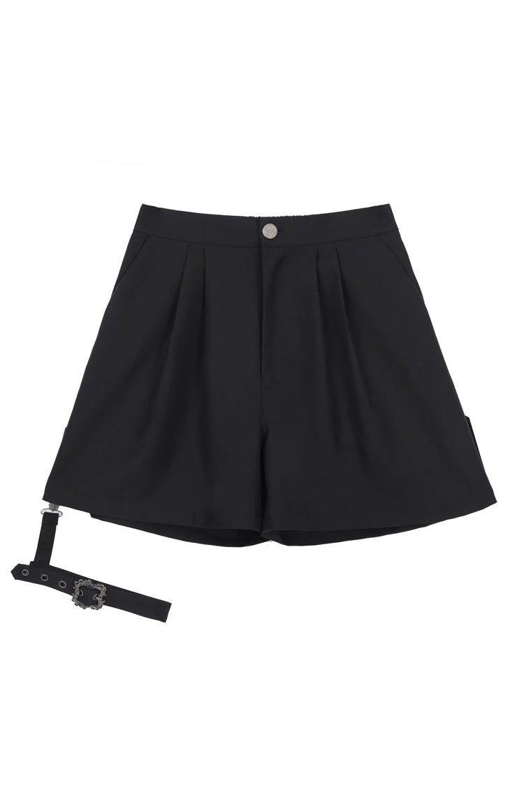 Black [Little Detective] Ouji Prince Handsome Lolita Shorts - Product - 3