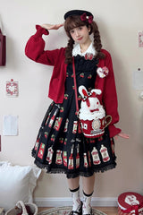 Lovely Teacup Rabbit Bowknot Sweet Lolita Shoulder Bag 5 Colors - Product - 15