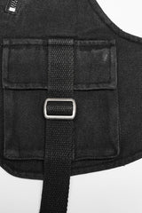 Black Buckle Men's Punk Big-Pocket Harness - Product - 5