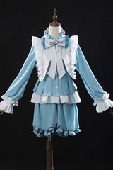 Blue [Identity V] Long Sleeves Ruffle Bowknot Sweet Prince Ouji Lolita Set - Product - 3