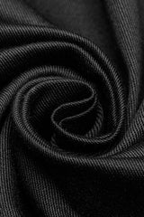 Black Lapel Collar Short Sleeves Men's Punk Blouse - Product - 7