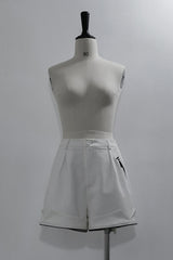 White Functional Style Ouji Fashion Prince Handsome Lolita Shorts - White - 1
