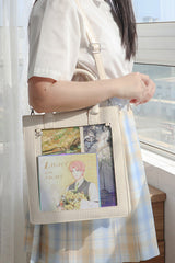 Transparent Black Chain Gothic Itabag 3 Colors - Product - 6