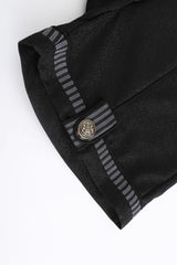 Black Eternal Dawn Retro Elegant Handsome Neutral Prince Gothic Ouji Shorts - Product - 6