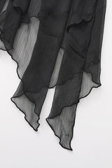 Silver [Eternal Dislocated Boundary] Sleeveless Lace Slim Gothic Elegant Prince Handsome Lolita Long Coat - Product - 7