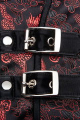 Jacquard Dragon Print Slim Women's Gothic Cheongsam Dress 2 Colors - Product - 12