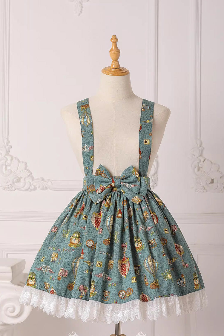 Mechanical Balloon Printed Bow Lace Sweet (Dress Only) detail view 5
