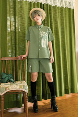 Princess Chronicles Flowering Phase Embroidered Ouji Lolita Blouse - Product - 6